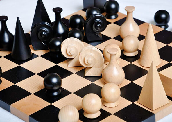 Man Ray Chess Set - Board and Pieces – Chess House