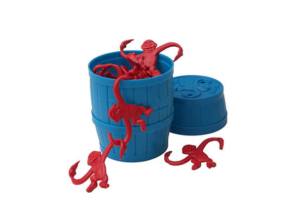 Toy fashion story monkey barrel