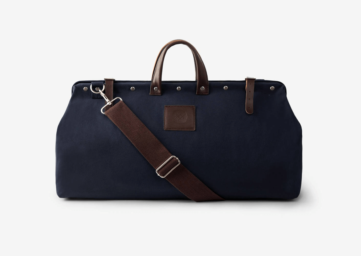 Bespoke post weekender bag sale