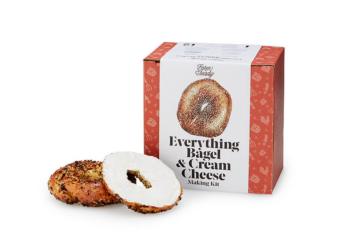 Everything Bagel & Cream Cheese Making Kit Giftagram