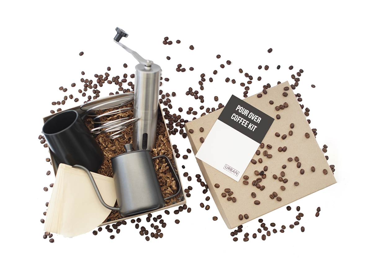 Urban Minimalist Pour Over Coffee Starter Kit Giftagram
