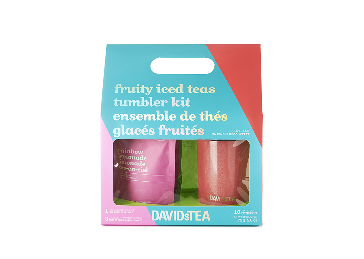 DAVIDsTEA Fruity Iced Teas Tumbler Kit Giftagram