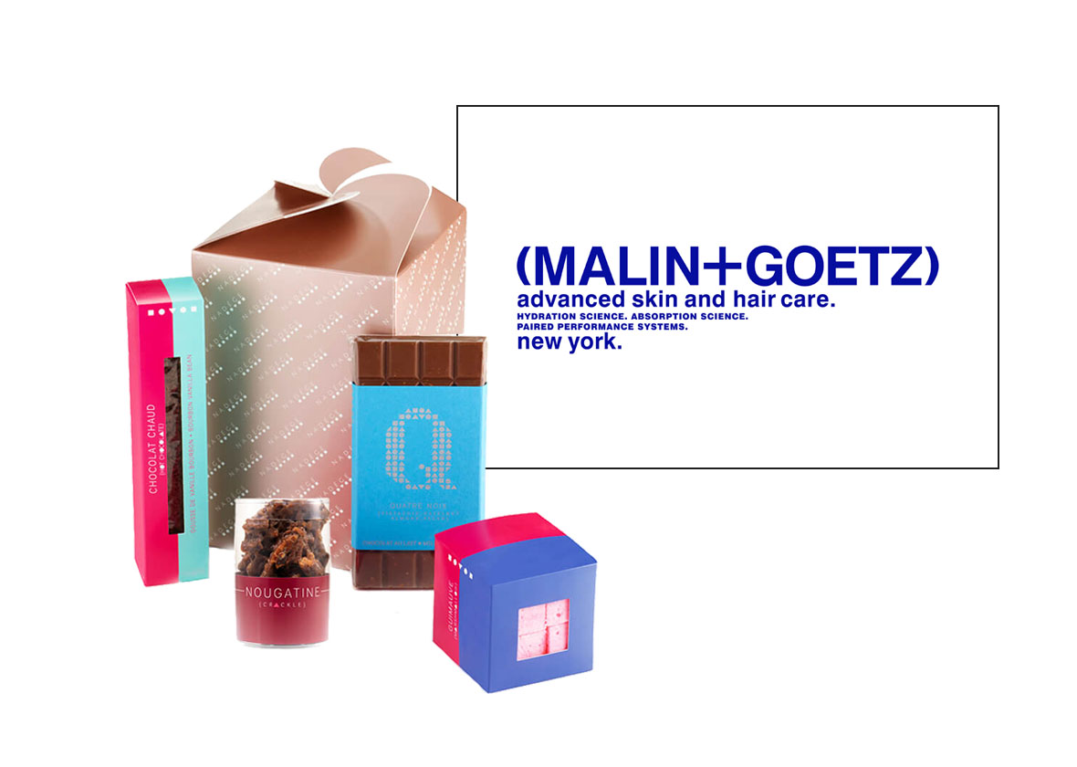 Nadege Gift Set and Malin + Goetz Bundle